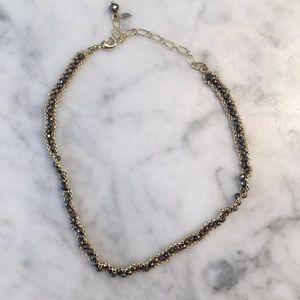 Adjustable choker necklace